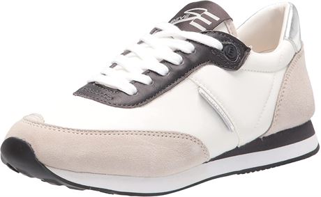 Sam Edleman Shoes - Women - Tori. White/Grey, Nylon/Suede - Size 6.5