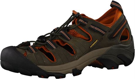 Keen Shoes - Men - Black Olive/Bombay Brown - Size 9