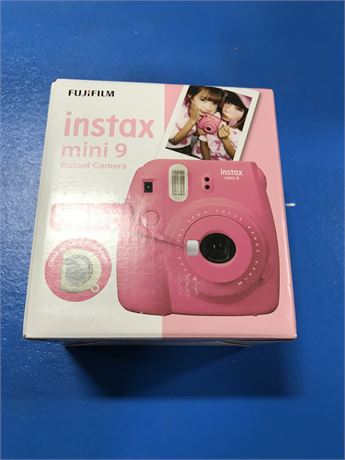 Fujifilm Instax Mini 9 Instant Camera - Flamingo Pink