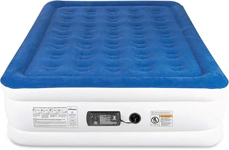 SoundAsleep Dream Series Air Mattress w/ComfortCoil Technology & Built in Pump