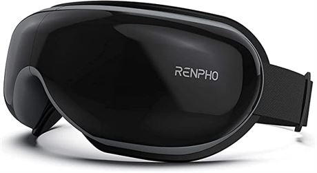 RENPHO Heated Eye Massager for Migraines with Bluetooth Music