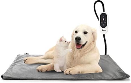 Toozey Pet Heating Pad, 6 Adjustable Temperature Dog Cat Heating Pad