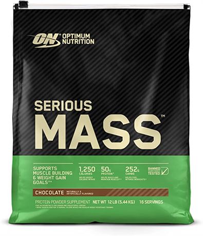 Optimum Nutrition Serious Mass Weight Gainer Protein Powder