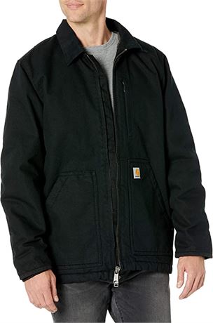 Carhartt Men's Loose Fit 2XL Tall Sherpa-Lined Coat