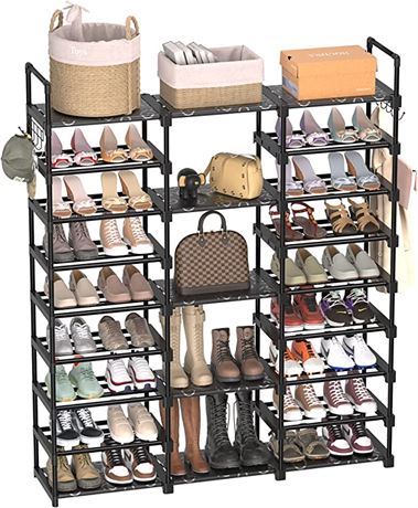 TIMEBAL 9 Tiers Shoe Rack