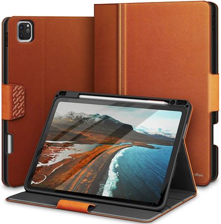 KingBlanc iPad Pro 11-inch Case - Brown