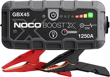 NOCO Boost X GBX45 1250A 12V UltraSafe Portable Lithium Jump Starter