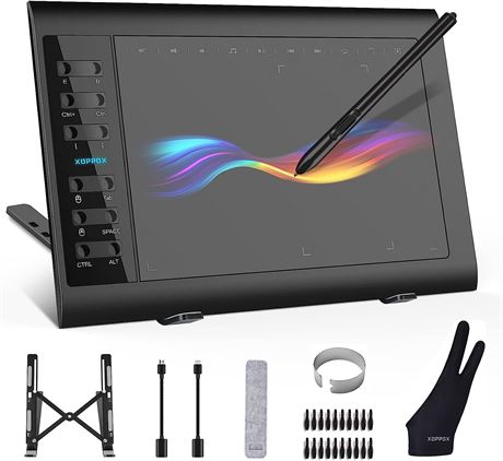 XOPPOX Graphics Drawing Tablet 10 x 6 Inch PC/Mac/Android OS