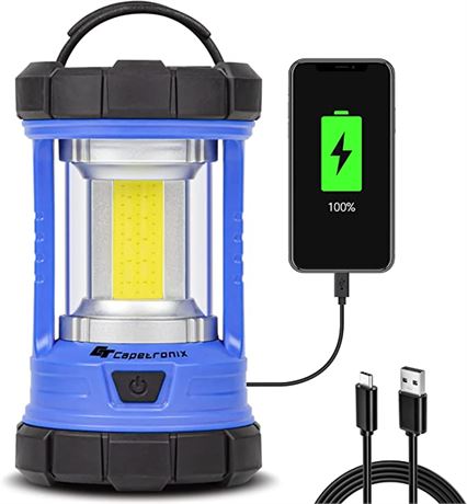 CT Capetronix LED Camping Lantern, Royal Blue