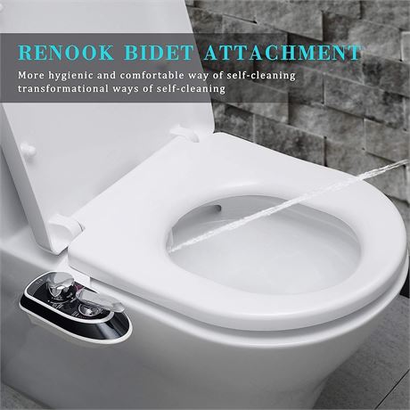 Renook Warm Water Bidet Attachment for Toilet