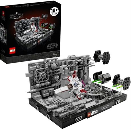 LEGO Star Wars Death Star Trench Run Diorama Set 75329