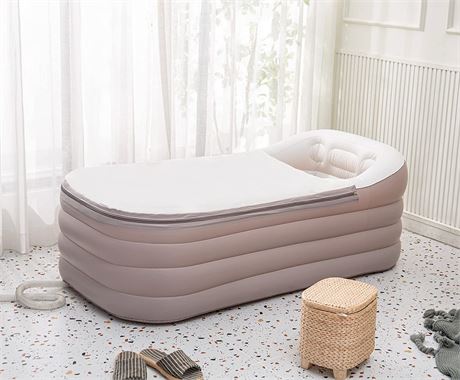 ThermaeStudio Mobile Inflatable bathtub Lightcoffe