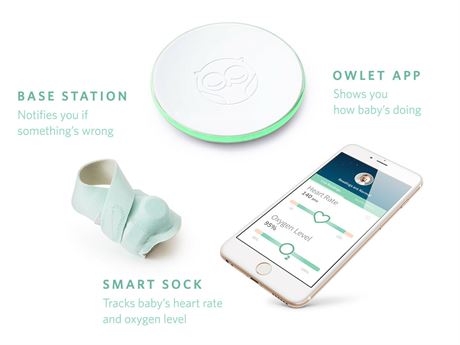 Owlet Dream Sock 2 - Smart Baby Heart Rate Monitor