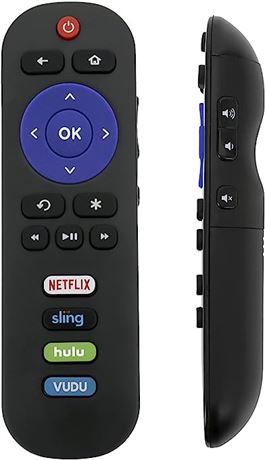 Roku TV Replacement Remote - 2 Pack