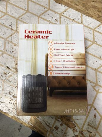 Intertek Ceramic Heater, 1500W