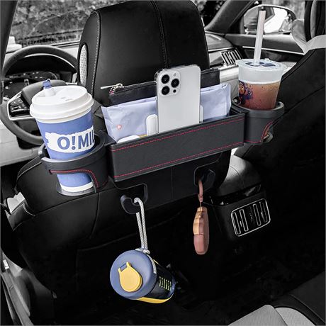 UILB 2 Rear Seat Two Big Cup Holder Backseat Oraginzer