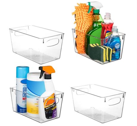 ClearSpace Plastic Storage Bins