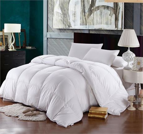 Royal Hotel Goose-Down Comforter, 500-Thread-Count, King/Cal. King