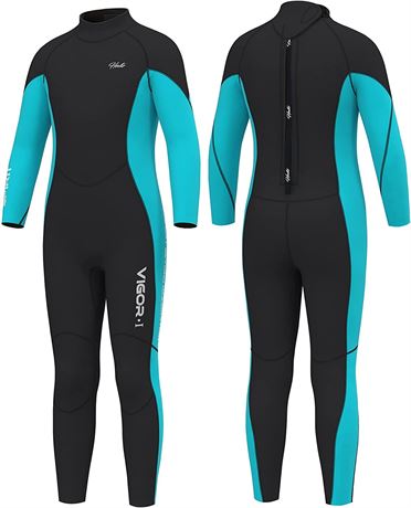 Hevto Wetsuits Kids and Youth 3/2mm Neoprene Full