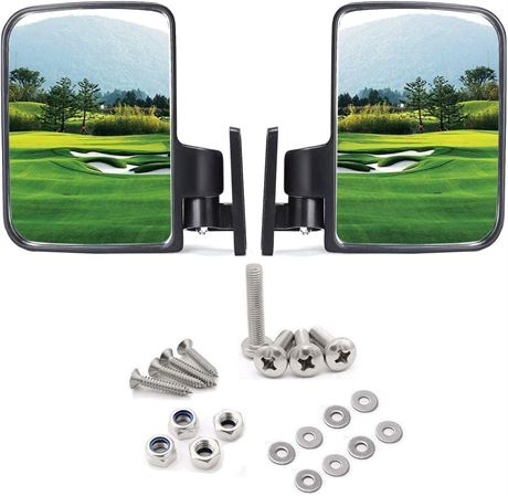 10L0L Golf Cart Side Mirrors