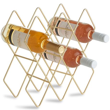 Vonshef 8-10 Bottle Freestanding Wine Rack