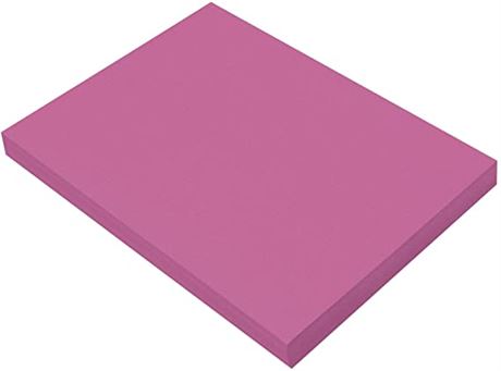 SunWorks Heavyweight Construction Paper, 9 x 12 Inches, Magenta, 322 Sheets