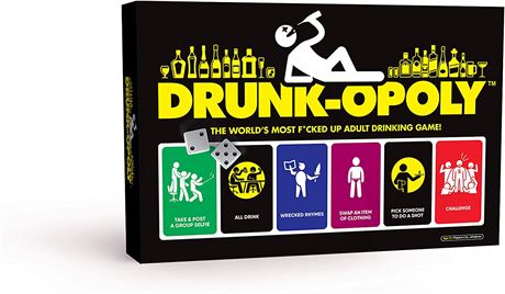 Drunk-opoly Adult Board Drinking Game