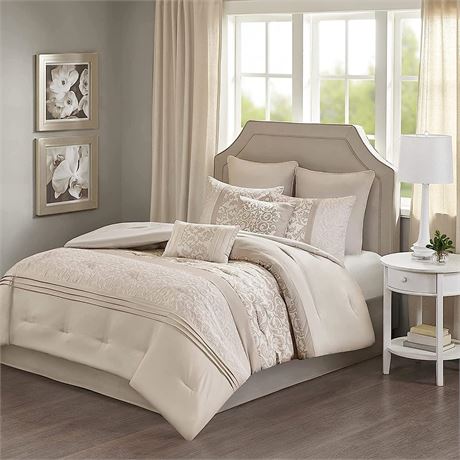 510 DESIGN Luxe Quilted Comforter Set, Queen