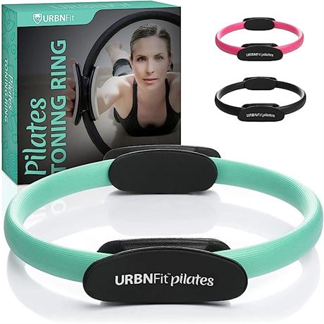 URBNFit Pilates Ring - 12" Magic Circle w/Dual Grip - Teal