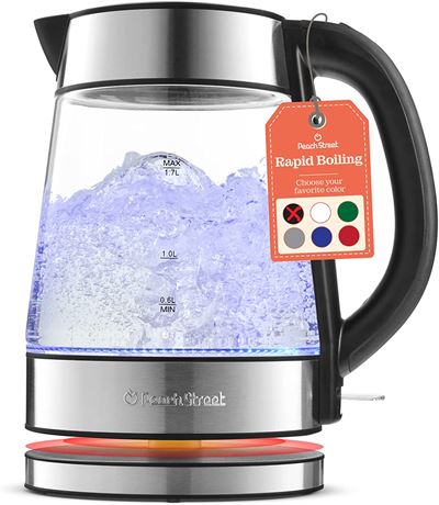 Peach Street Speed-Boil Water Electric Kettle