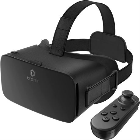 DESTEK V5 with Controller, VR Goggles w/4.7-6.8in Screen