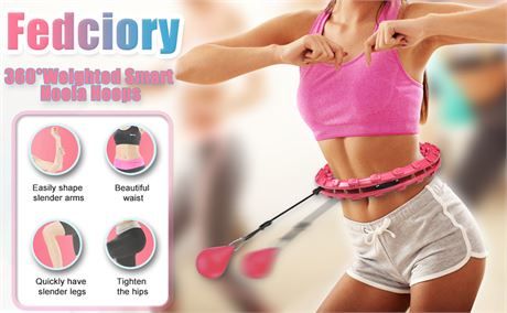 Fedciory pro Hoola Hoop for Adults Weight Loss