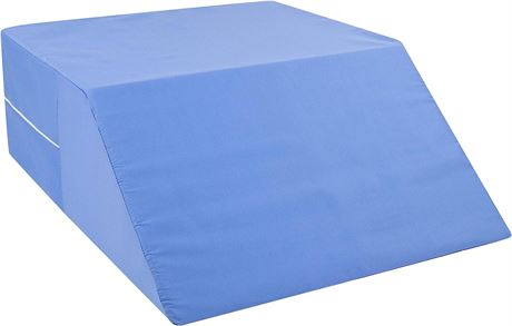 DMI Ortho Foam Wedge Pillow, Blue 8" x 20" x 24"