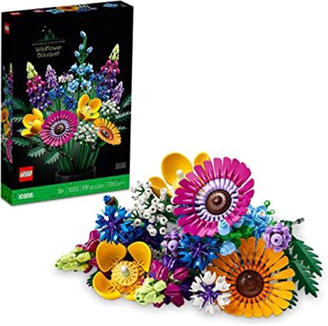 LEGO Icons Wildflower Bouquet 10313 Artificial Flowers