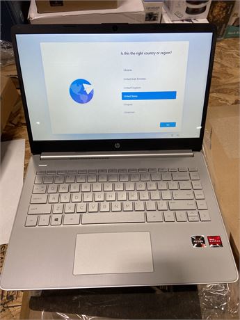 HP Laptop 14" Touchscreen HD 128GB SSD Storage