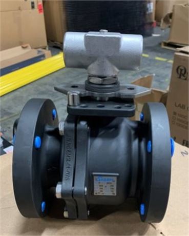 SHARPE Ball Valve 3": Body WCB, Stem 316, Seat TFM