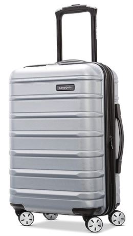 Samsonite Omni 2 Hardside Expandable Luggage Artic Silver, Carry-on 20-Inch