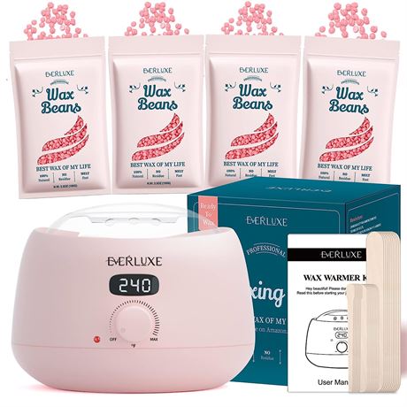 EVERLUXE Waxing Kit - Pink