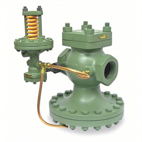 SPENCE Pilot-Operated Pressure Regulator: E, Cast Iron, 1/2" Inlet, 1/2" Outlet