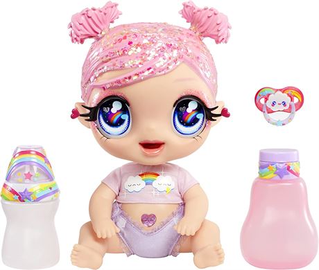 MGA Entertainment Glitter Babyz Dreamia Stardust Baby Doll