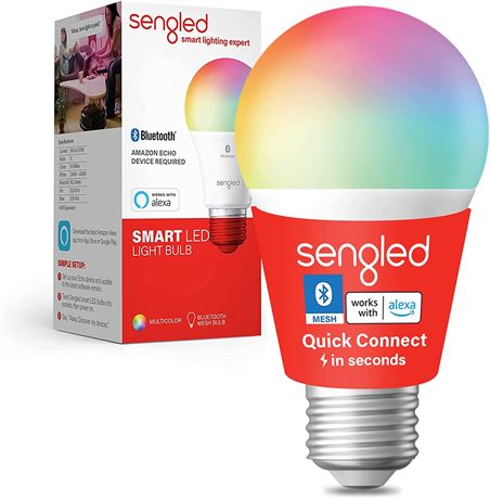 Sengled Smart Light Bulbs, Color Changing Alexa Light Bulb