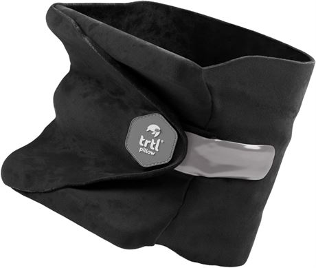 trtl Travel Pillow for Neck Support - Black