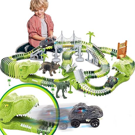 Dinosaurs Race Track 144 Flexible Track