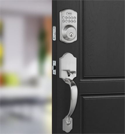 Revolo Electronic Keypad Deadbolt Door Lock-Satin Nickel