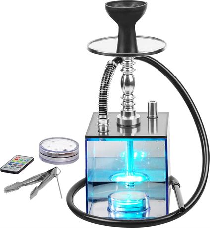 Hookah Hookah Set - Modern Cube with LED