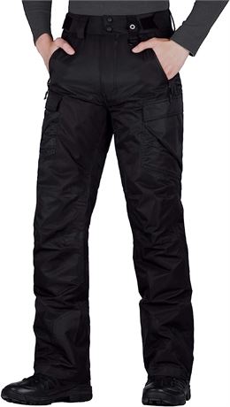 FREE SOLDIER Men's Waterproof Snow Insulated Pants