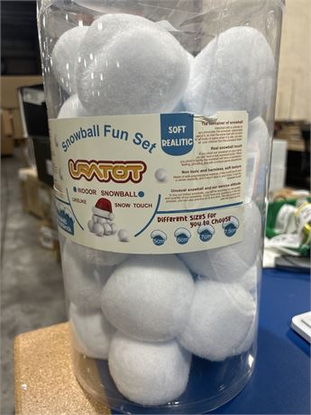 Snowball Fun Set - DIY - Indooor Snowball