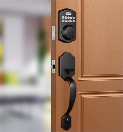 Revolo Electronic Keypad Deadbolt Door Lock-Bronze