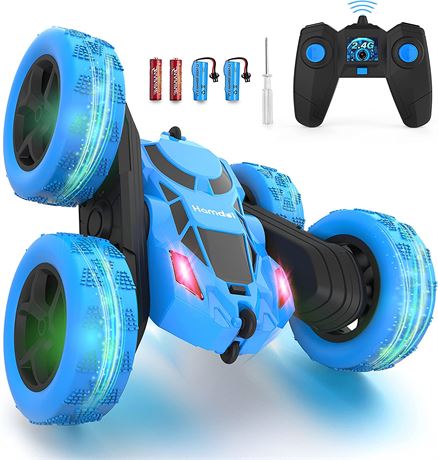 Hamdol Remote Control Car Double Sided 360�Rotating