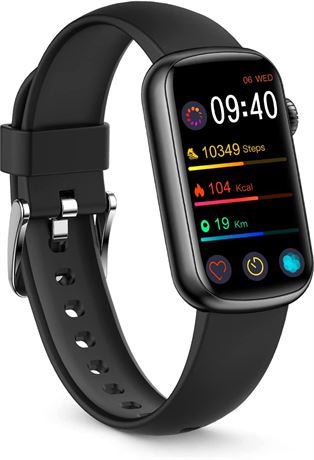 FITVII Slim Fitness Tracker HM18 - Black